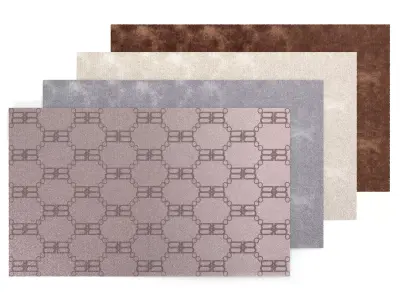 Capet placemats - 3D model