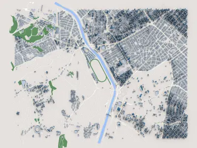 Sao Paulo Brazil 3D model