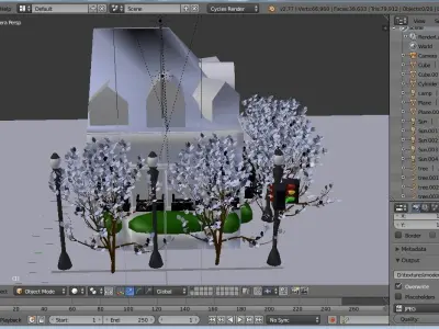 modern building Free 3D model buy