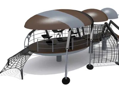 Ant Playground Low-poly 3D model