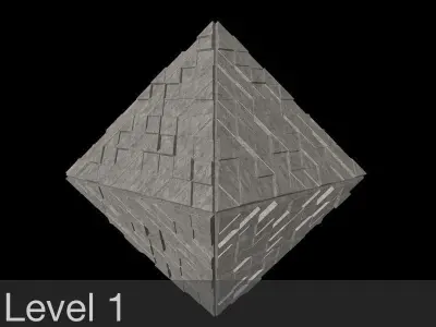 Sci-Fi Shapes - The Diamond 3D model