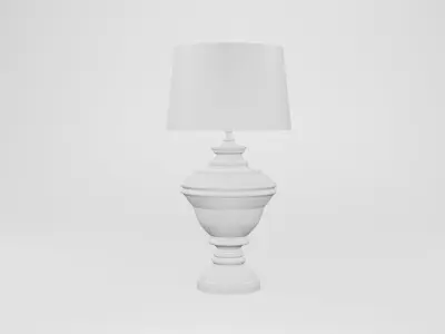 Wooden Lampshade 3D model