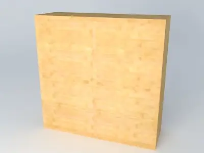 Shelf Cabinet DOORS HZ4FP 12 12 BRW Milano Oak 3D model