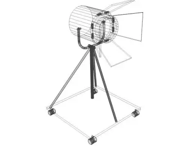 Spotlight - Type 1 3D model