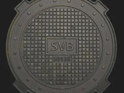 Sewer Hatch Texture