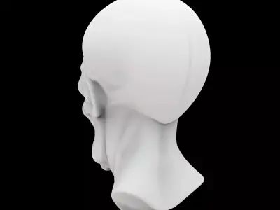 Mutant Alien 3D Print Model 3D print model