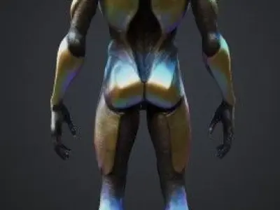Humanoid 3D model