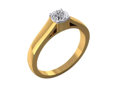 Women Ring Render 3dm STL MTL SLC JCD OBJ FBX Details 3D print model 30