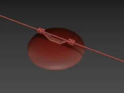 Exterior street light 9 3D model