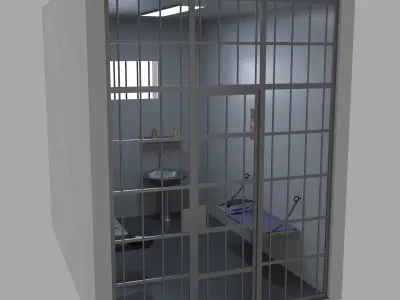 Prison Cell 3D model