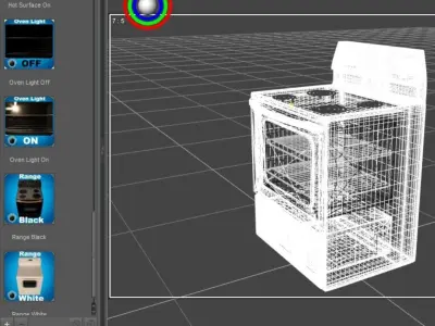 Electric Stove 3D model