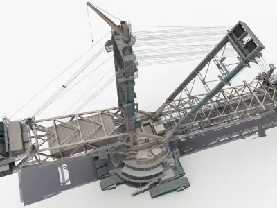  Mining Multi Bucket Wheel Excavator 