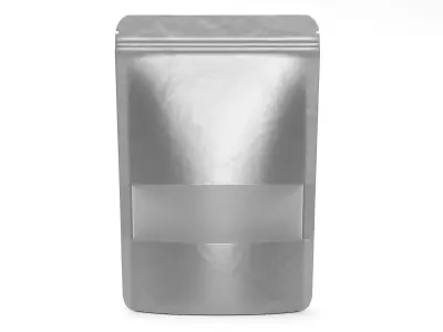 Plastic pouch bag packing 16x24 cm 06 3D model