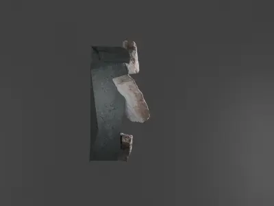 Mystical Portal - Realistic with a magical entrance Low-poly 3D model