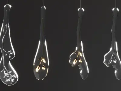 Lasvit Icon Chandelier 3D model