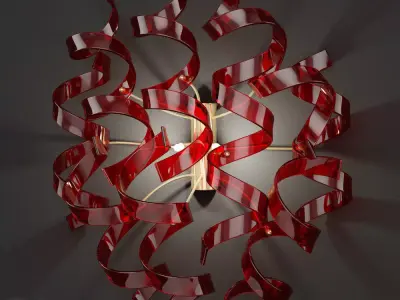 Wall light Astro MetalLux 9 pieces 3D model