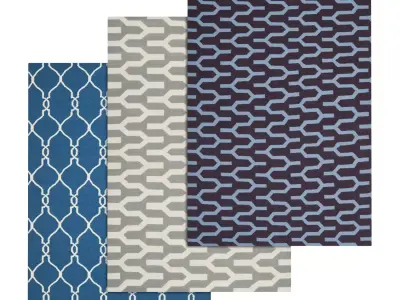 Rug Set 132 3D model