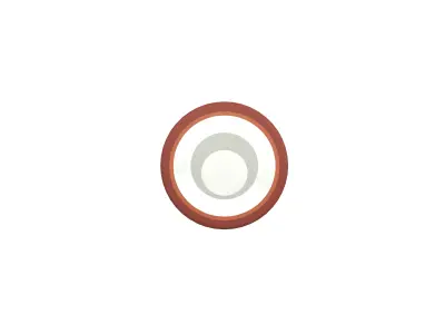 Cartoon Coconut Slice v1 001 Low-poly 3D model