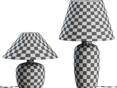 Torso Table Lamp By MENU 3D model