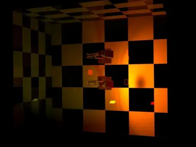 Wooden Light 3D model