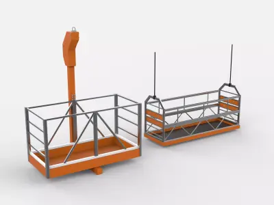 Windows cleaning machine  3D model