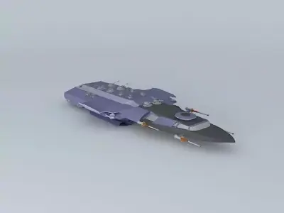 XC431 Gladiator Scout cruiser Free 3D model