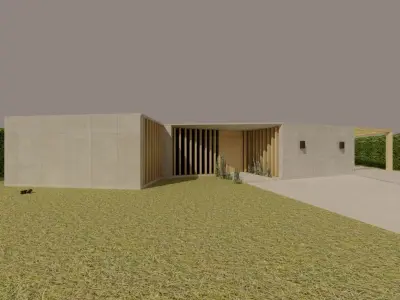 House 140m2 3D model