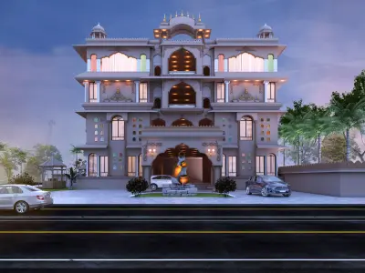 Rajwadi Haritage Hotel  3D model