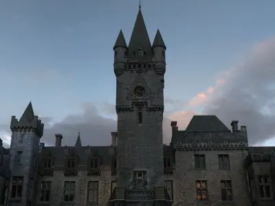 Chateau de Noisy 3D model