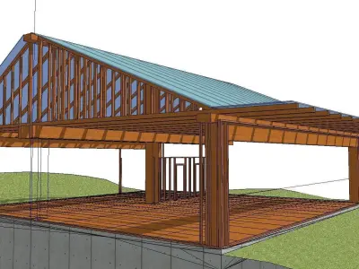 Creative Design-Holiday Cabin-0162 3D model