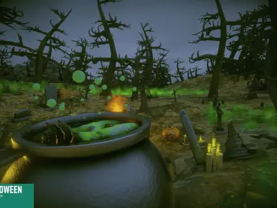 Halloween - horror pack 3D model