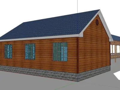Creative Design-Holiday Cabin-0115 3D model