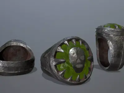 Heal Ring Low-poly 3D model