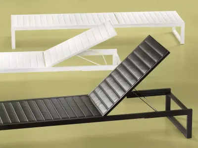 Eos Chaise 3D model