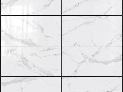 Decovita Calacatta White 600x1200 Set 1 3D model