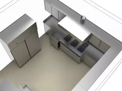 KITCHEN 28 3D model