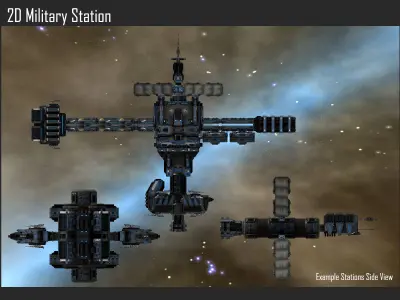 2D Military Station Texture