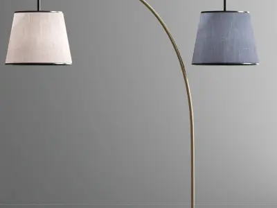 Skaftet Floor Lamp 3D model