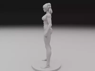 Chun-Li Street Fighter 3D print model