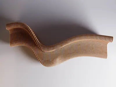 Parametric Bench  3D model purchase