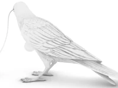 bird lamp 3D print model