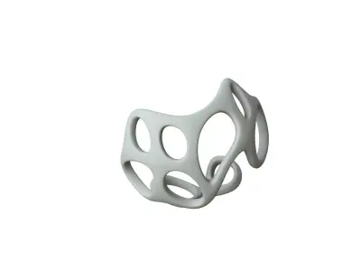 SciFi Cube Object No 24159 Low Poly Shape Texture