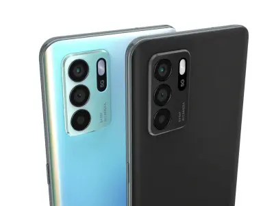 Oppo Reno6 Z Full Color 3D model