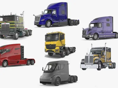  Semi Trucks Collection 