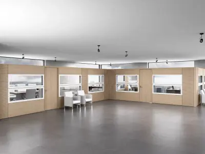 office interior partition pr2-722 3D model