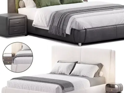 Kailua bed by Ditre Italia 3D model