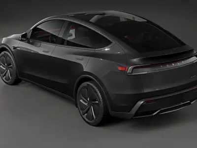  2025 Tesla Model Y Juniper Stealth Grey 