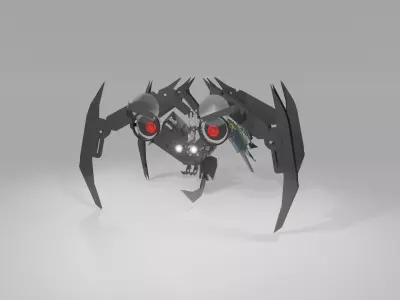 Smart-Tron SmartPhone Transformers Low-poly 3D model