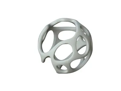 SciFi Cube Object No 34691 Low Poly Shape Texture
