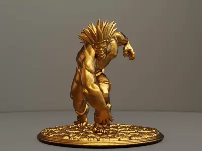 BLANKA - STREET FIGHTER 3D print model